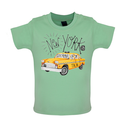 Yellow Taxi NYC Baby T Shirt