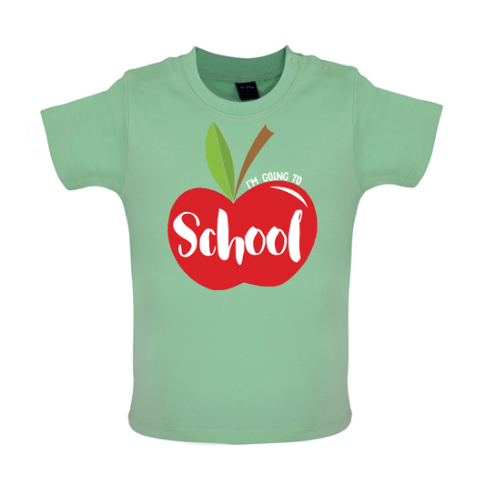 I'm Going To School Baby T Shirt