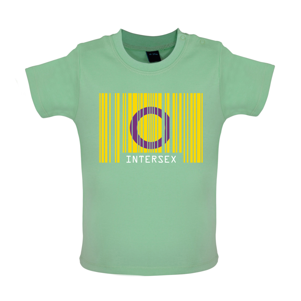 LGBT Barcode Flags - Intersex Baby T Shirt