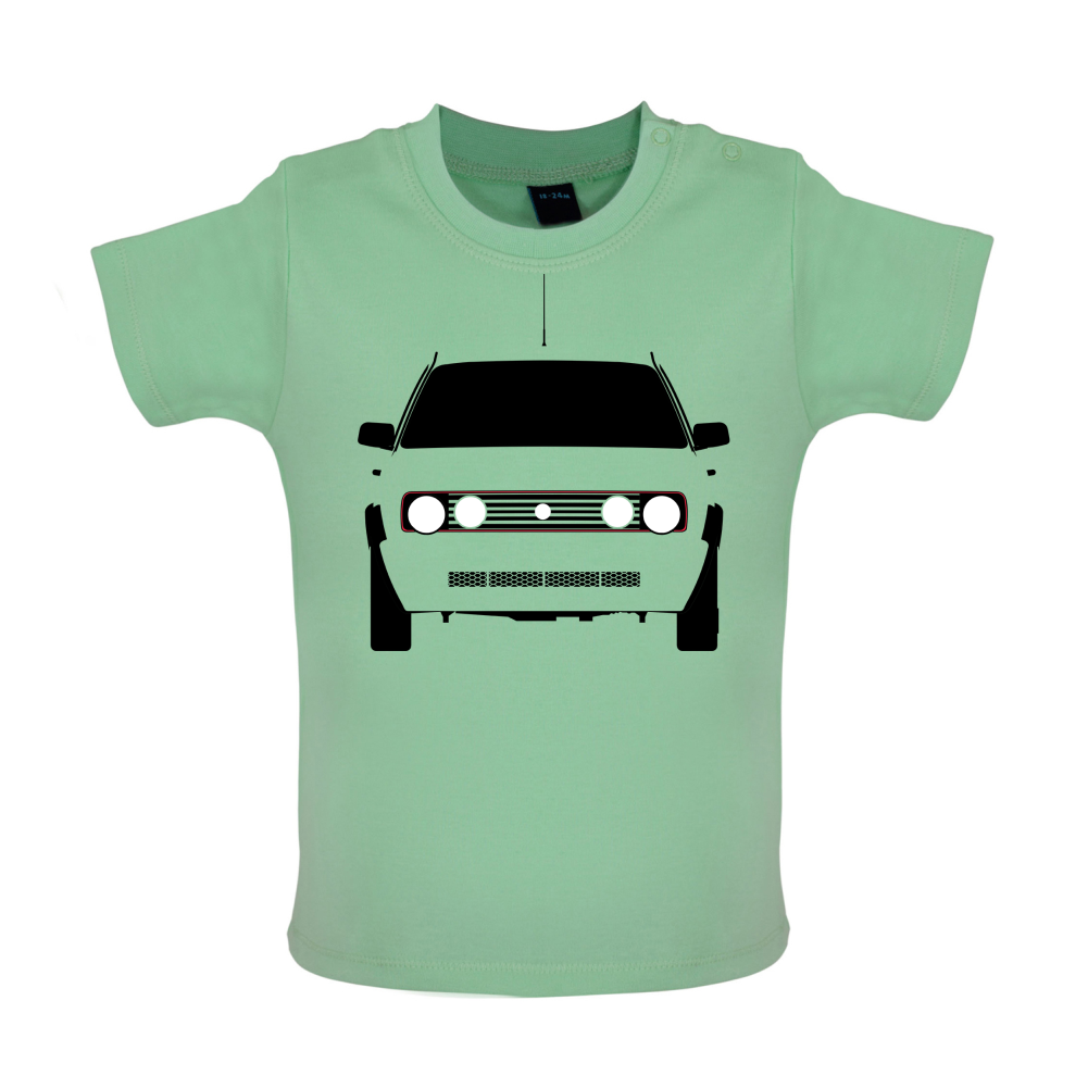 Golf GTI MK2 - Minimal Baby T Shirt