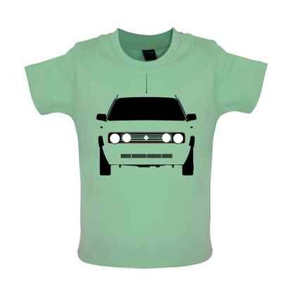 Golf GTI MK2 - Minimal Baby T Shirt