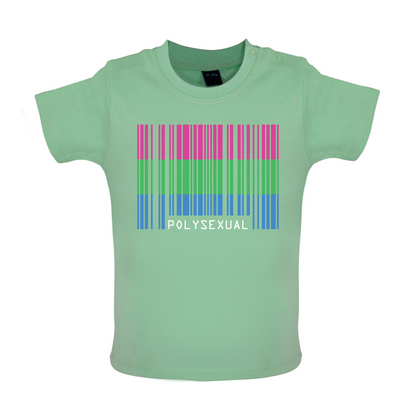 LGBT Barcode Flags - PolySexual Baby T Shirt