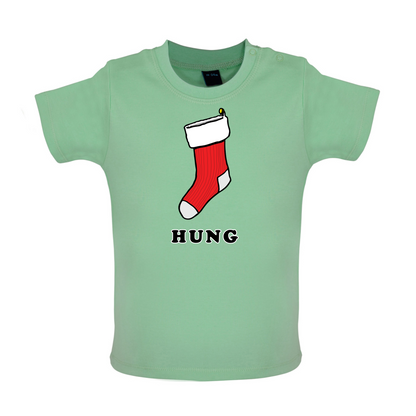 Hung Stocking Baby T Shirt