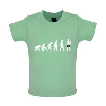 Evolution of Man - Germany Baby T Shirt