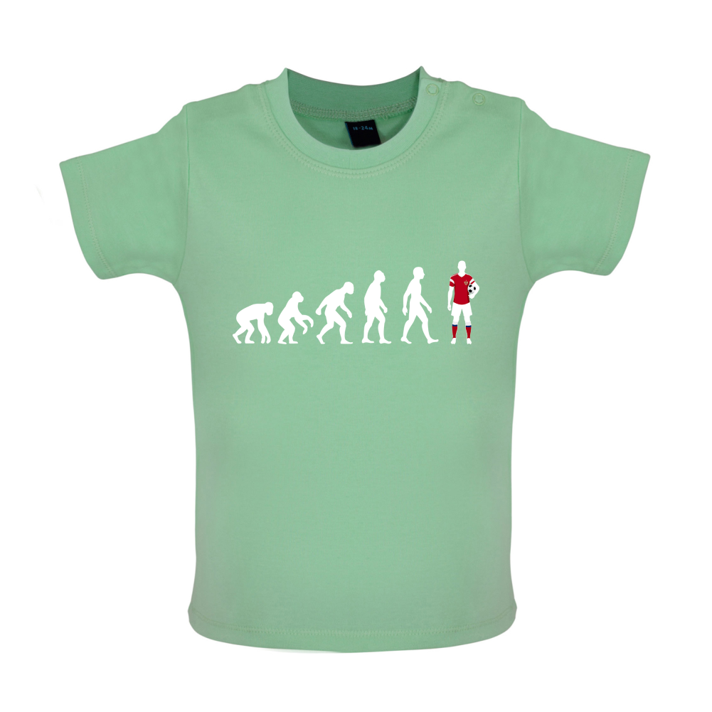 Evolution of Man - Russia Baby T Shirt