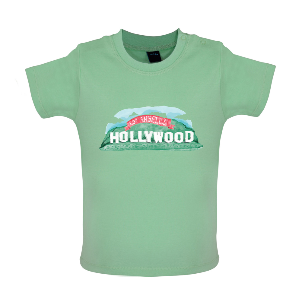 Hollywood Sign Baby T Shirt