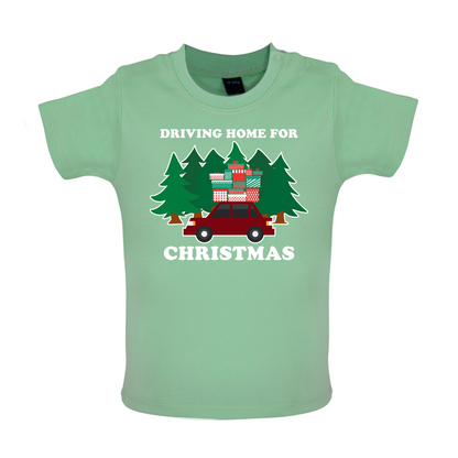 Driving Home For Christmas Baby T Shirt