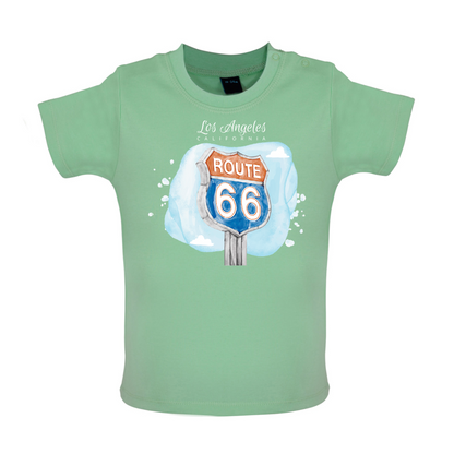 Route 66 Baby T Shirt