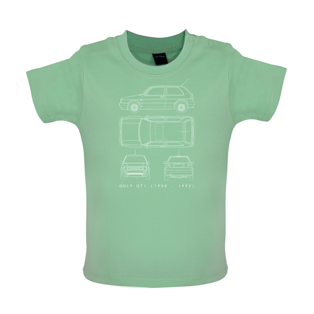 4 View Golf GTI MK2 Baby T Shirt