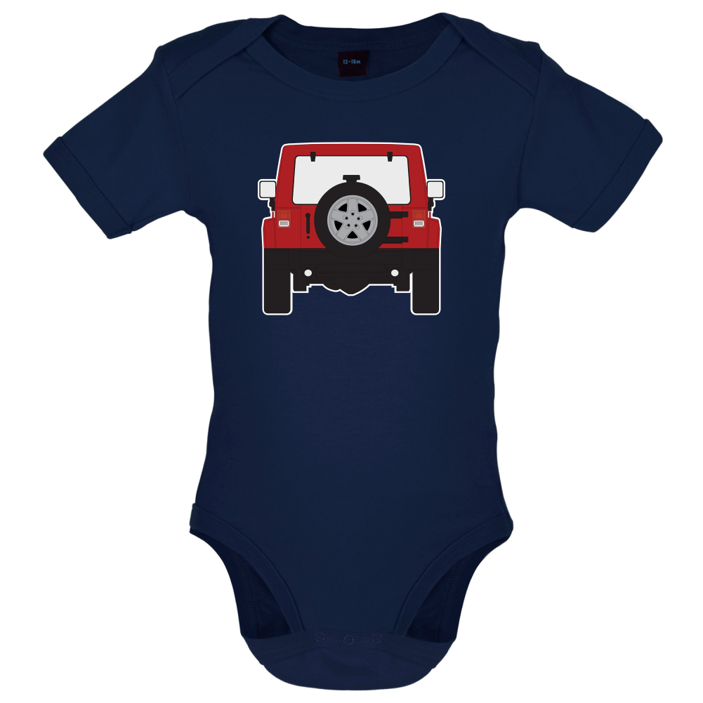 JW Rear Red Baby T Shirt