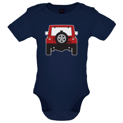 JW Rear Red Baby T Shirt