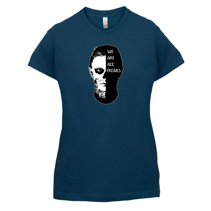 We Are All Freaks FACE Design T Shirt