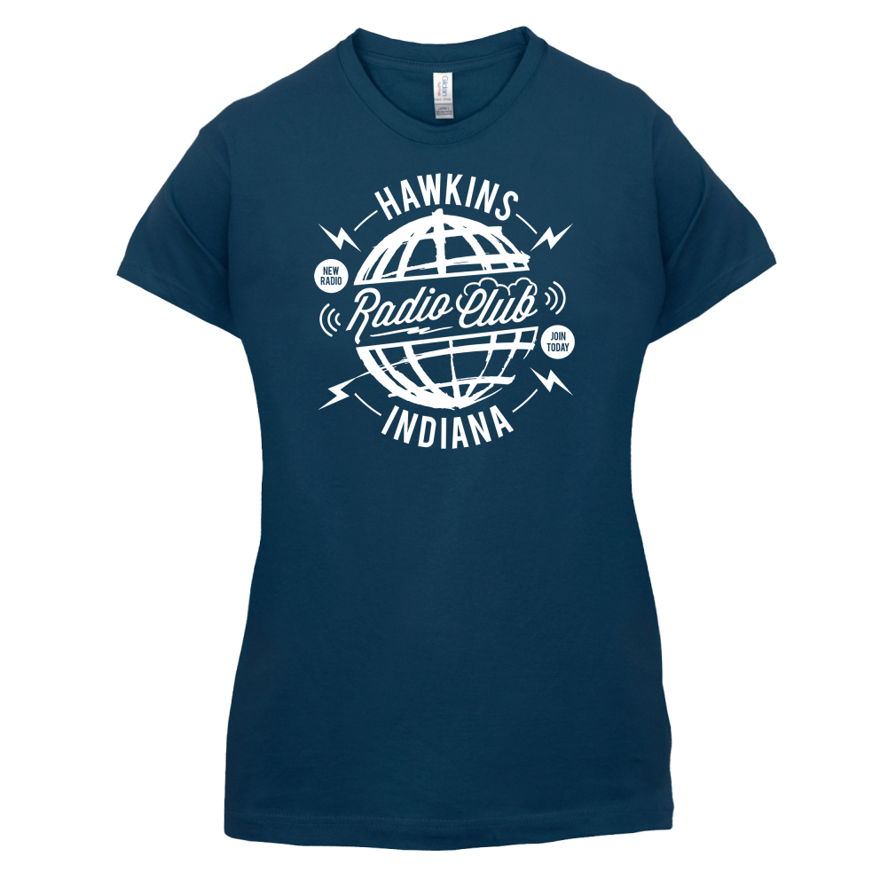 Hawkins Indiana Radio Club T Shirt