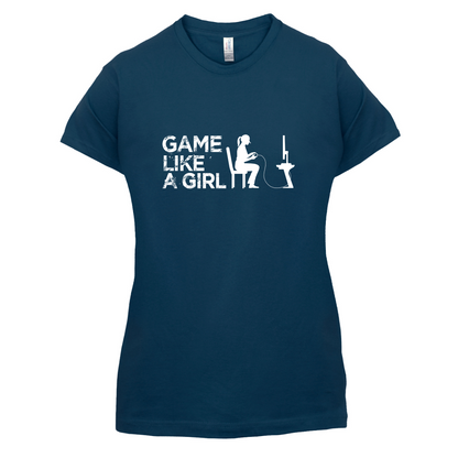 Game Like A Girl T Shirt