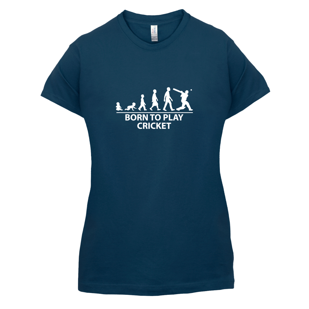 Born To Play Cricket T Shirt