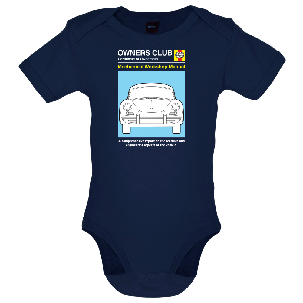 Car Owners Manual 356 Baby T Shirt