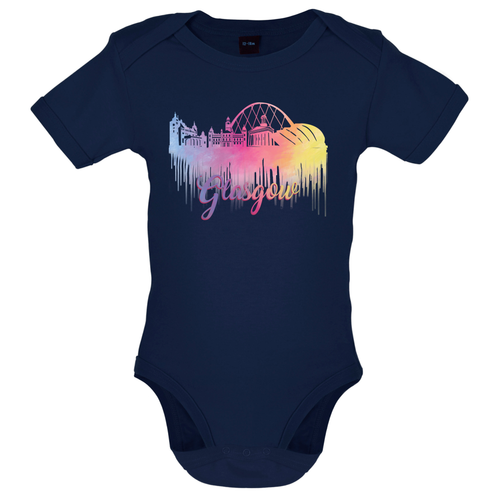 Glasgow Silhouette  Baby T Shirt