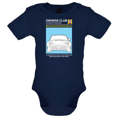 Car Owners Manual 959 Turbo Baby T Shirt