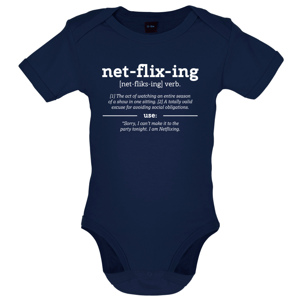 Definition Netflix Baby T Shirt