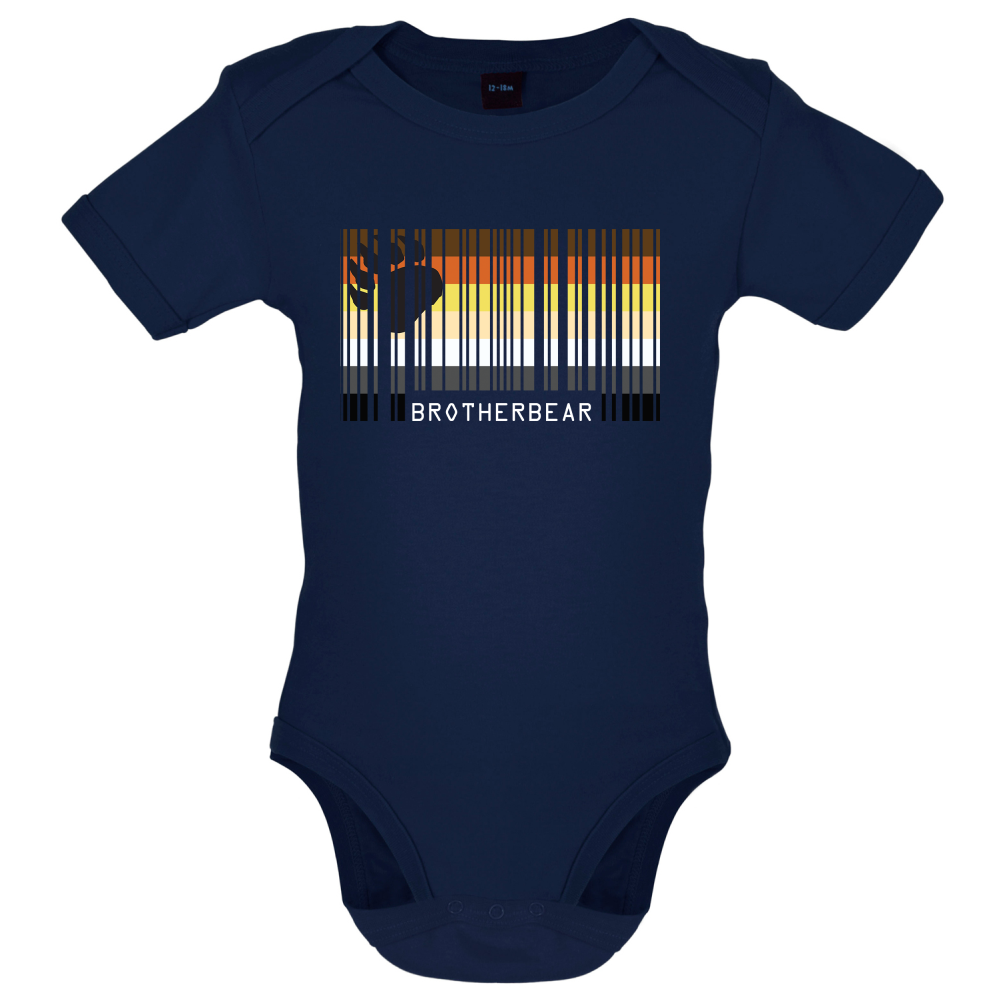 LGBT Barcode Flags - Brother Bear Baby T Shirt