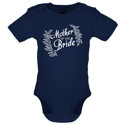 Mother Of The Bride Floral Baby T Shirt