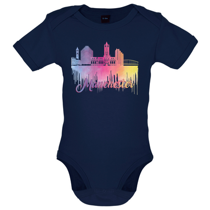 Manchester Silhouette  Baby T Shirt