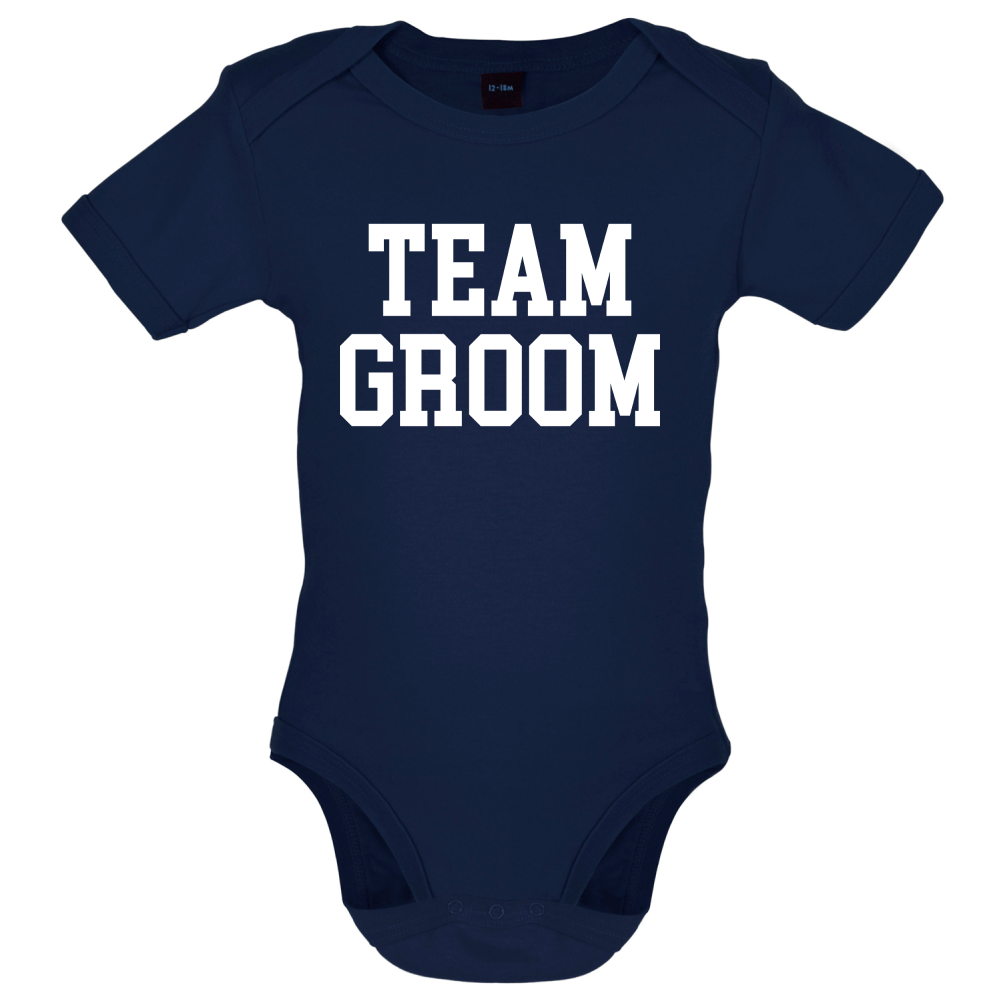 Team Groom  Baby T Shirt