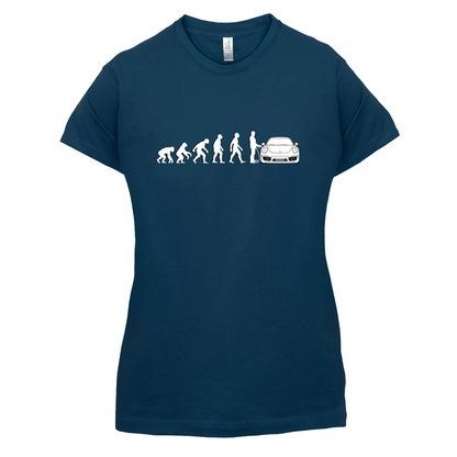 Evolution of Man 911 Driver T Shirt