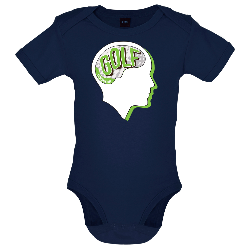 Golf Is All I Think Baby T Shirt