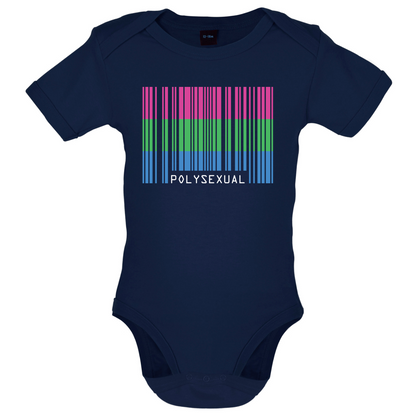 LGBT Barcode Flags - PolySexual Baby T Shirt