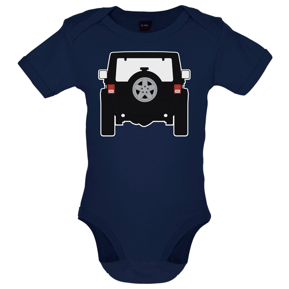 JW Black Rear Baby T Shirt