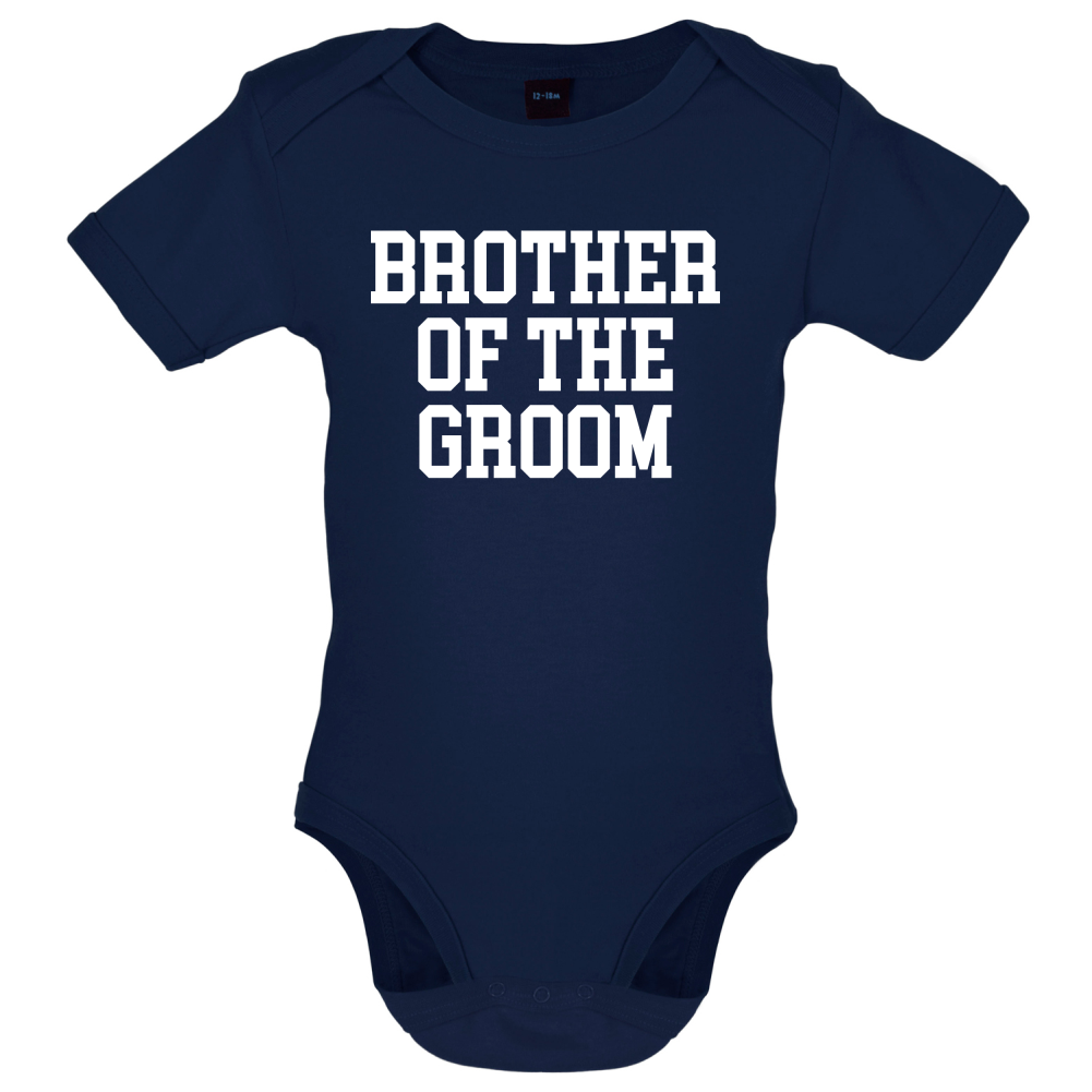 Brother Of The Groom Baby T Shirt