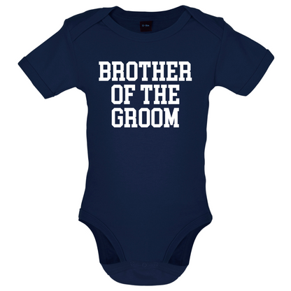 Brother Of The Groom Baby T Shirt