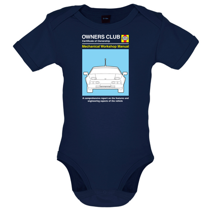 Car Owners Manual 928 Turbo Baby T Shirt