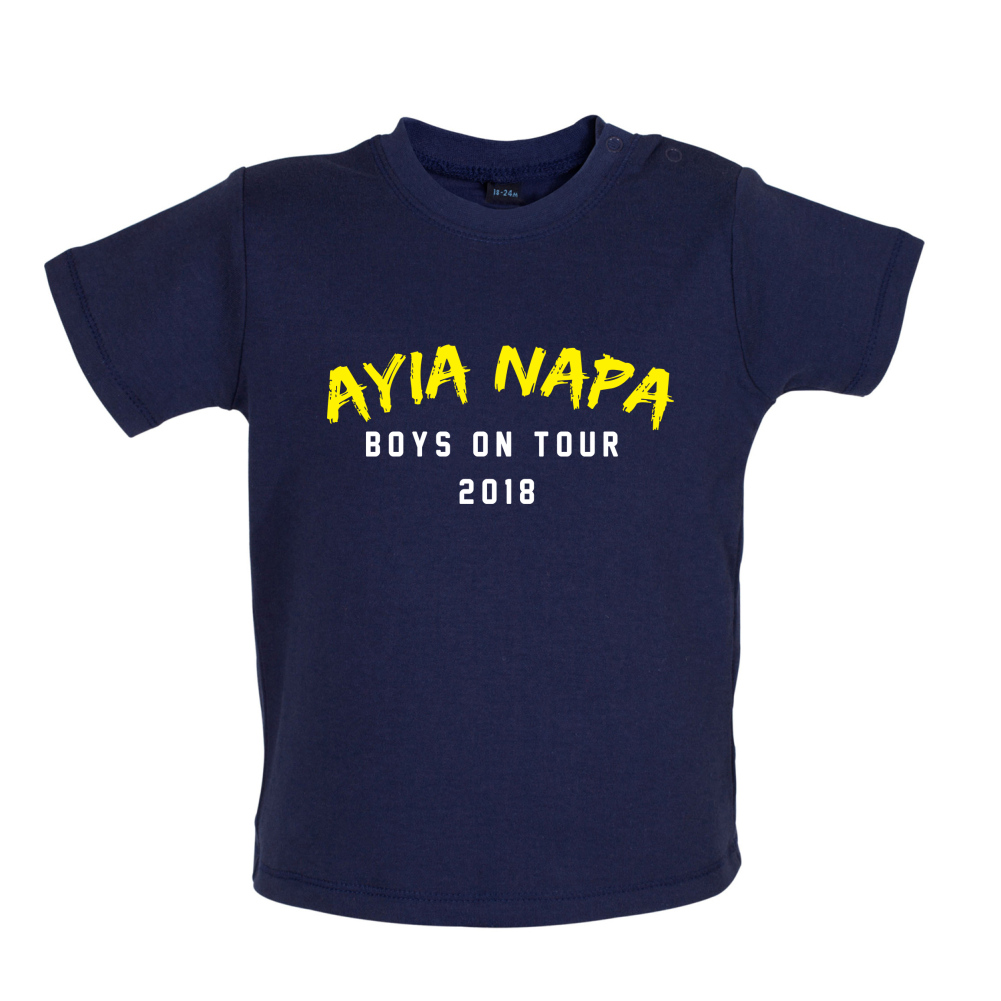 Boys On Tour Ayianapa Baby T Shirt