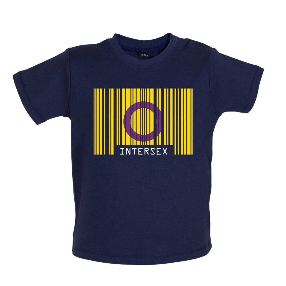 LGBT Barcode Flags - Intersex Baby T Shirt