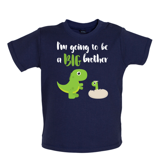 Big Brother Dinosaur Baby T Shirt