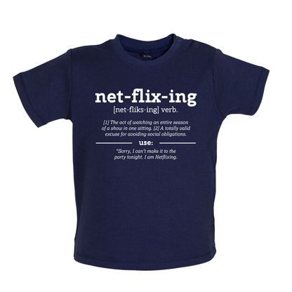 Definition Netflix Baby T Shirt