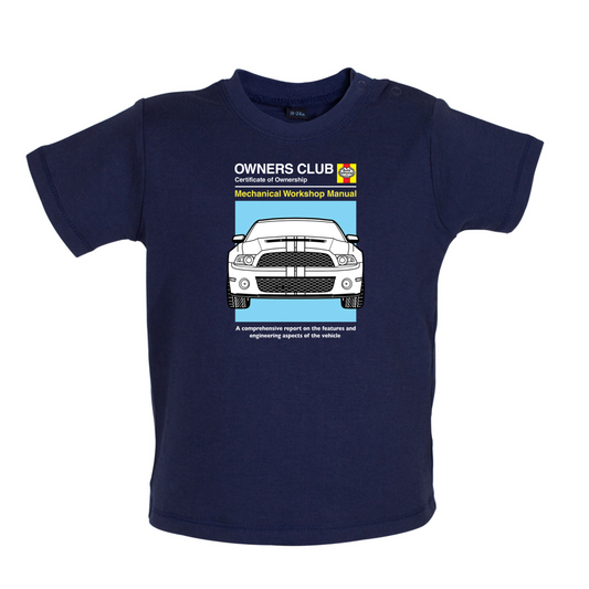 Car Owners Manual Mustang Mustang Baby T Shirt