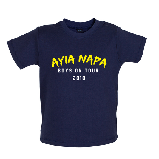 Boys On Tour Ayianapa Baby T Shirt