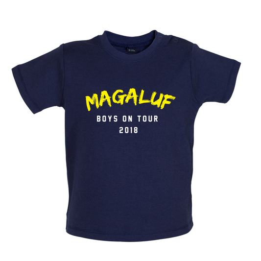 Boys On Tour Magaluf Baby T Shirt