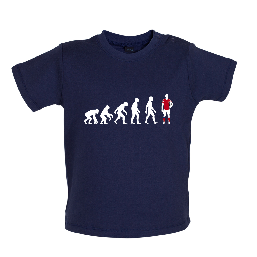 Evolution of Man - Russia Baby T Shirt