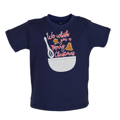 We Whisk You A Merry Christmas Baby T Shirt