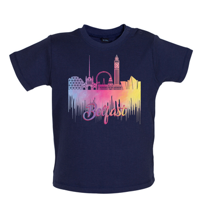 Belfast Silhouette  Baby T Shirt