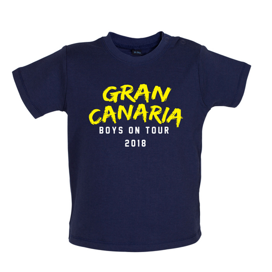 Boys On Tour Gran Canaria Baby T Shirt