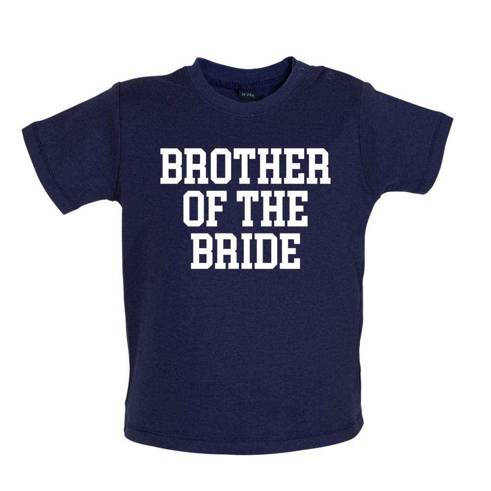 Brother Of The Bride Baby T Shirt