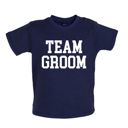 Team Groom  Baby T Shirt