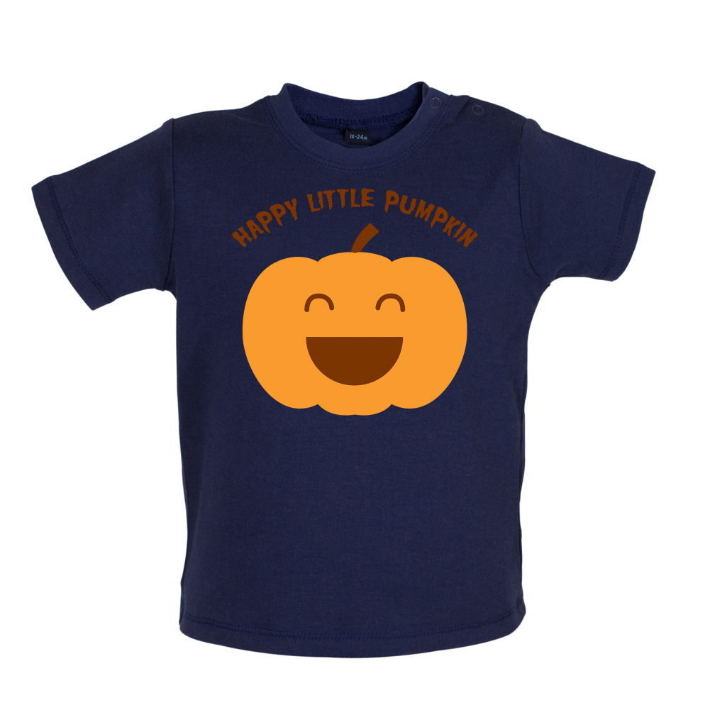 Happy Little Pumpkin  Baby T Shirt