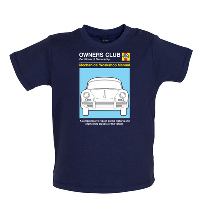 Car Owners Manual 356 Baby T Shirt