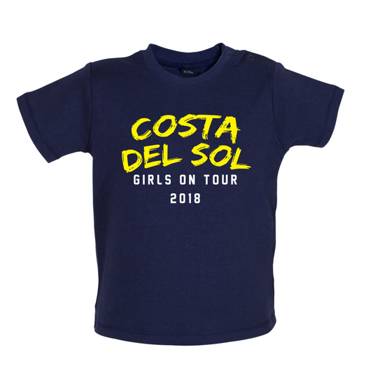 Girls On Tour Costa Del Sol Baby T Shirt